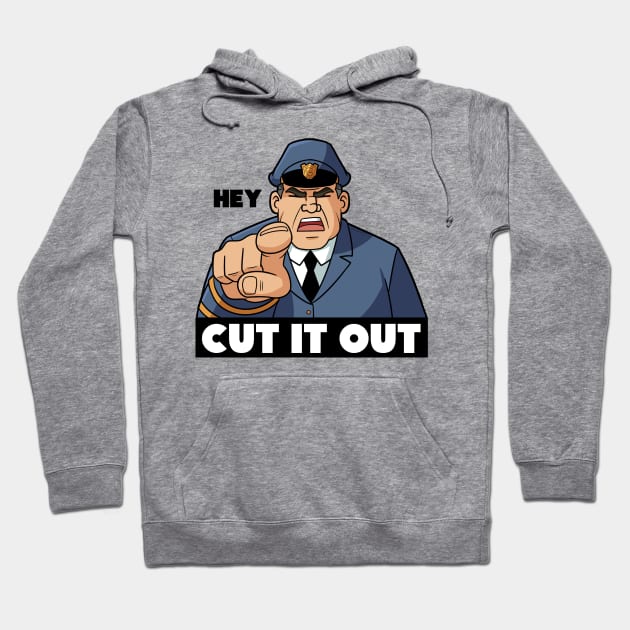 Cut it Out Hoodie by Gurinn